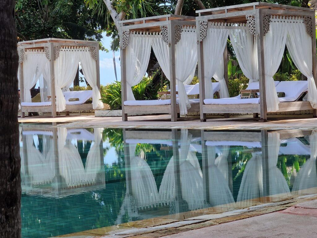 Piscine de l'hôtel Mélia Bali  